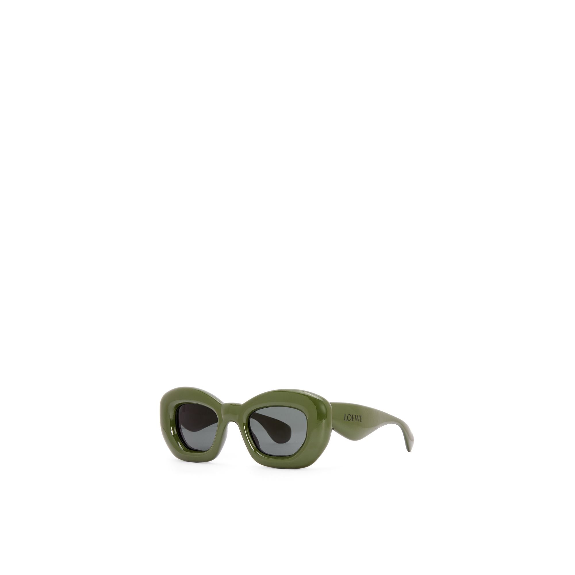 Women Inflated Butterfly - Dark Green