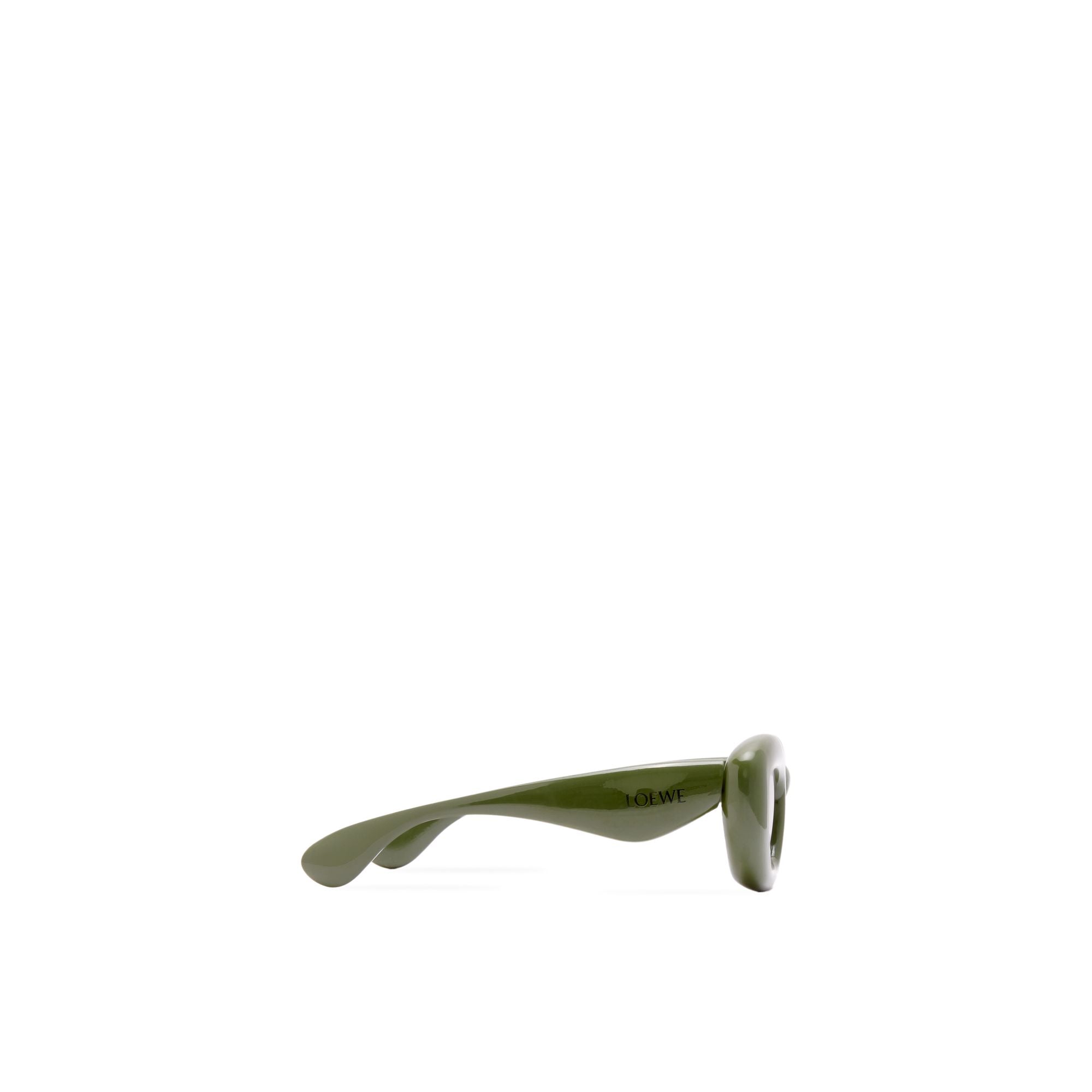 Women Inflated Butterfly - Dark Green