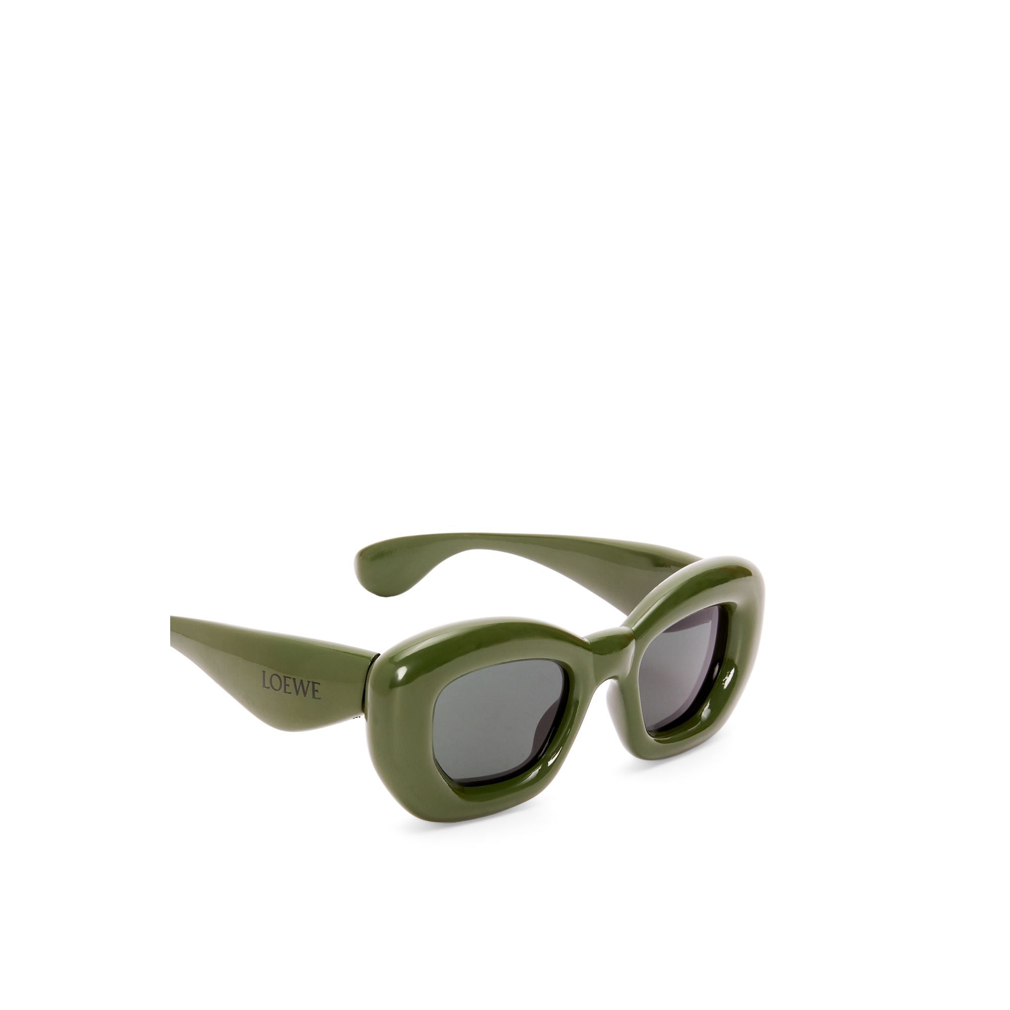 Women Inflated Butterfly - Dark Green
