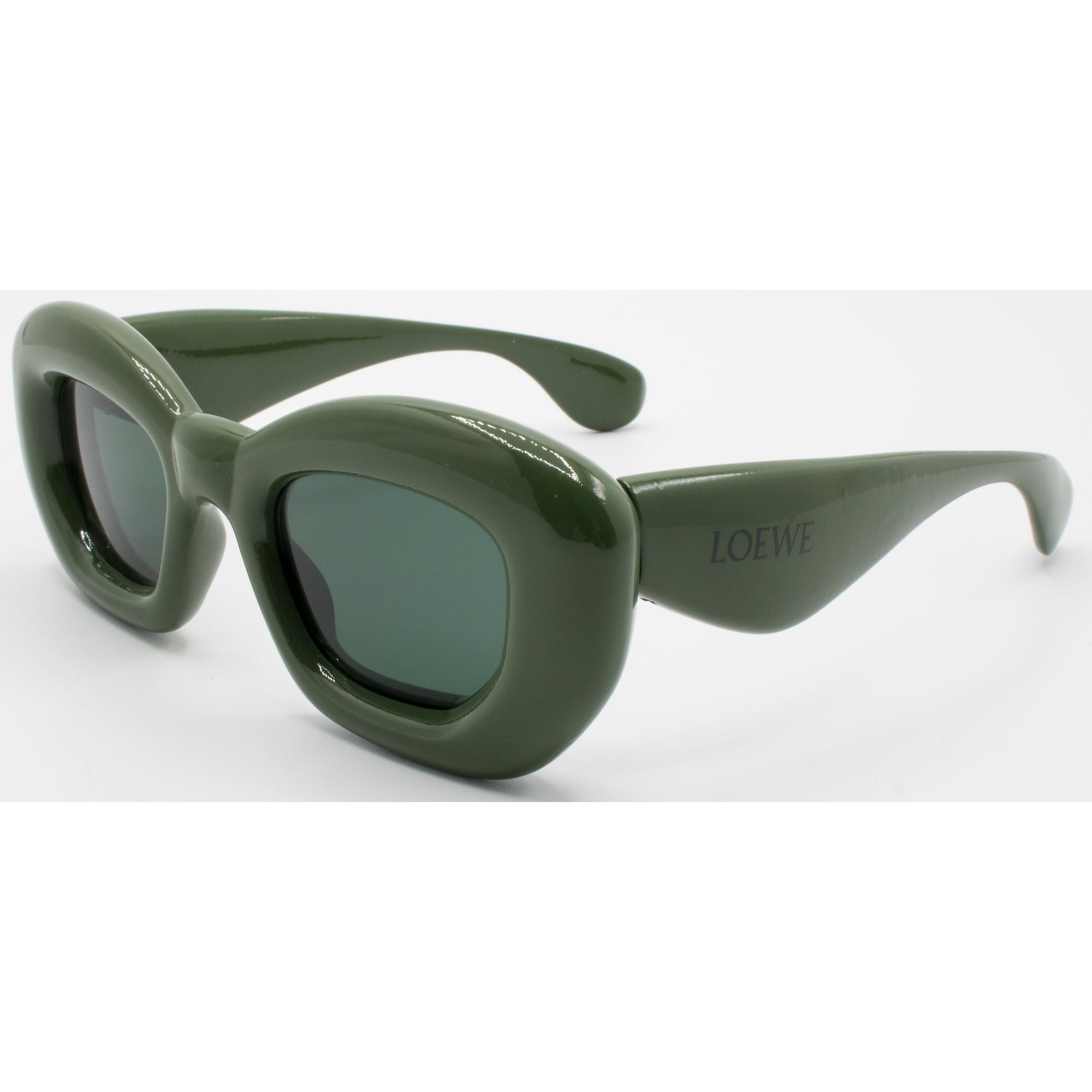 Women Inflated Butterfly - Dark Green