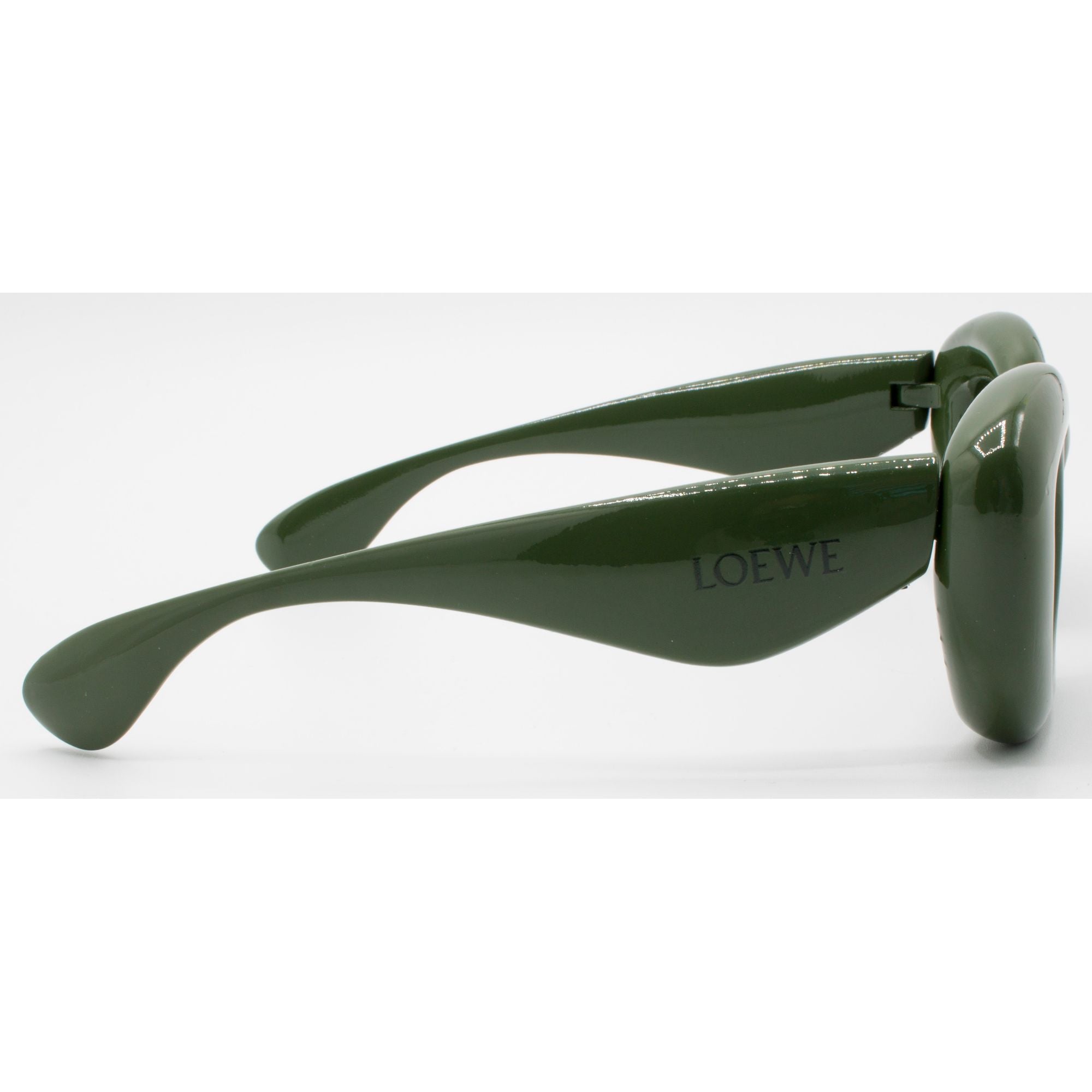 Women Inflated Butterfly - Dark Green