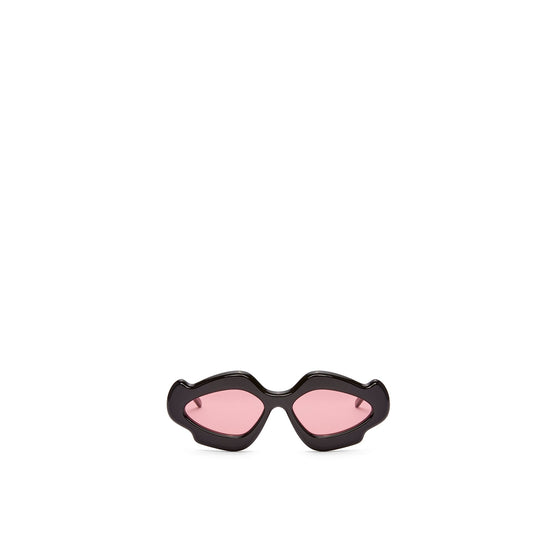 Women Flame Sunglasses - Shiny Black