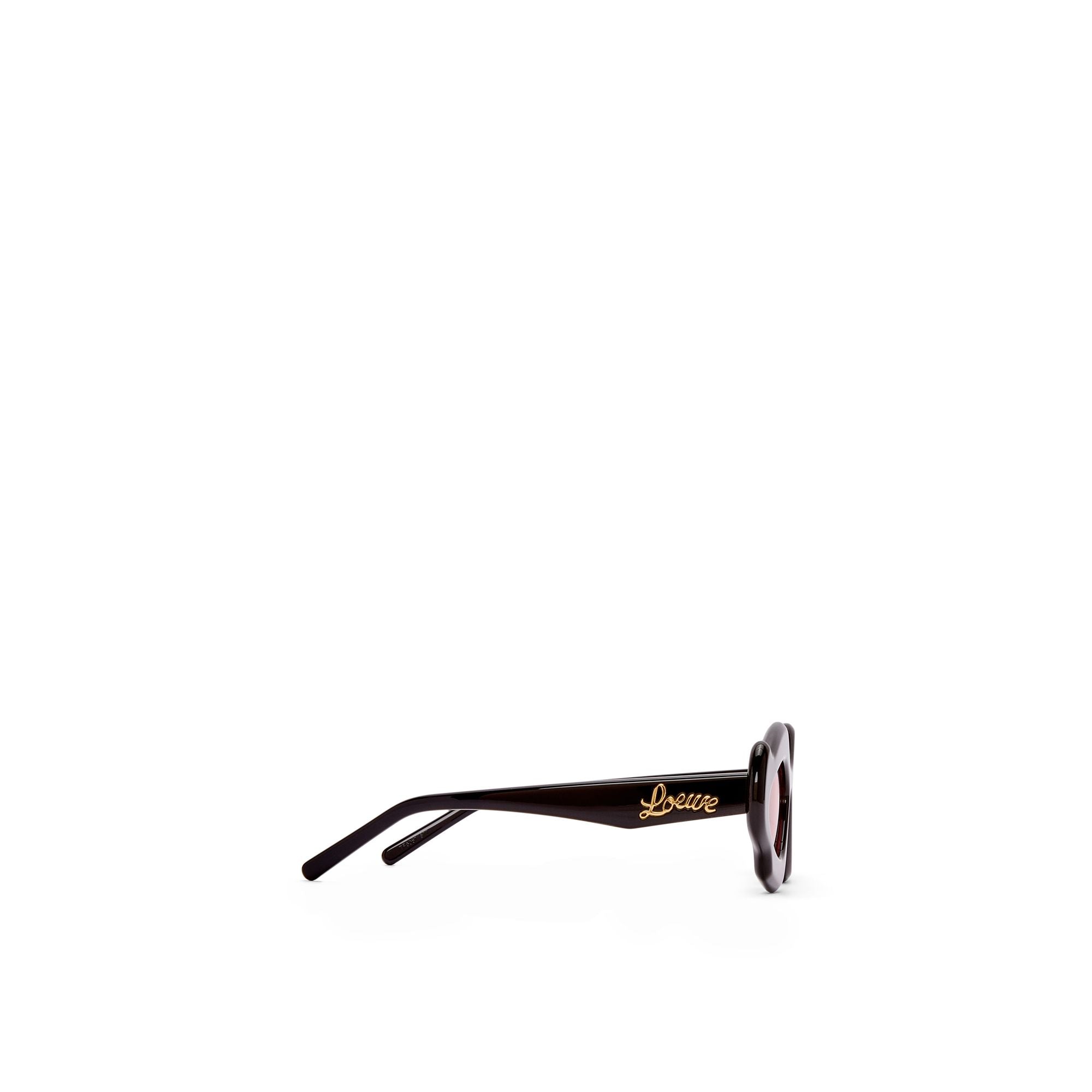 Women Flame Sunglasses - Shiny Black