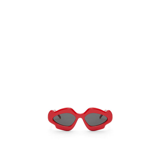 Women Flame Sunglasses - Shiny Red