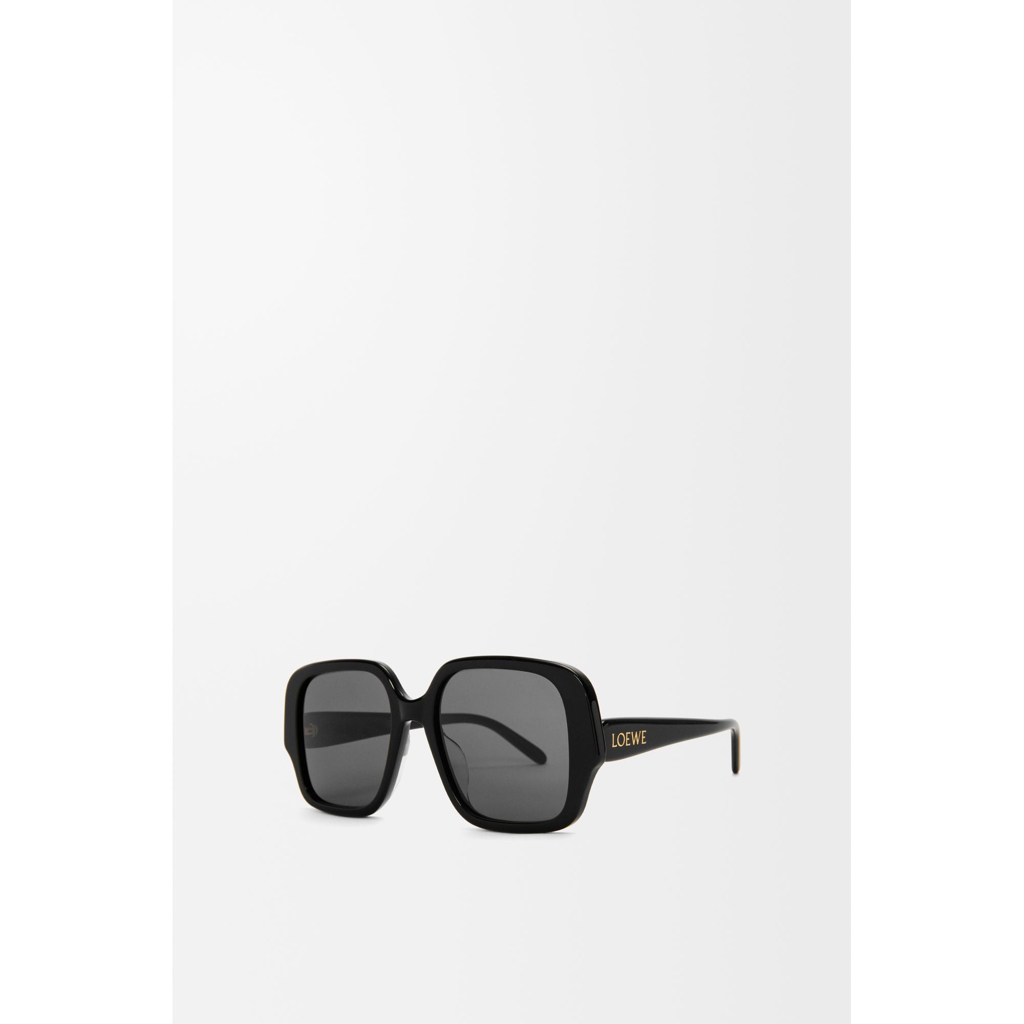Women Square Slim Sunglasses - Black
