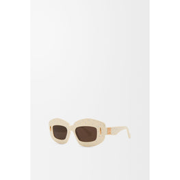 Women Smooth PavÃ© Screen Sunglasses - Ivory