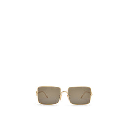Women Anagram Metal Rectangular - Vintage Khaki/Gold