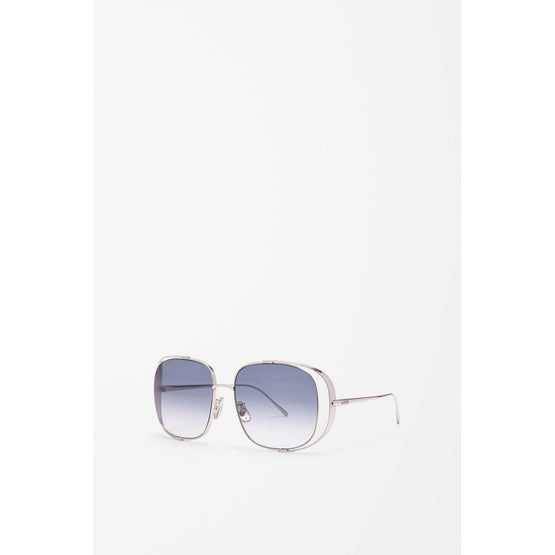 Women Metal Cutout Square - Gradient Blue