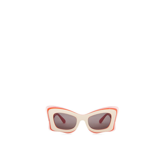 Women Multilayer Butterfly - White/Pink