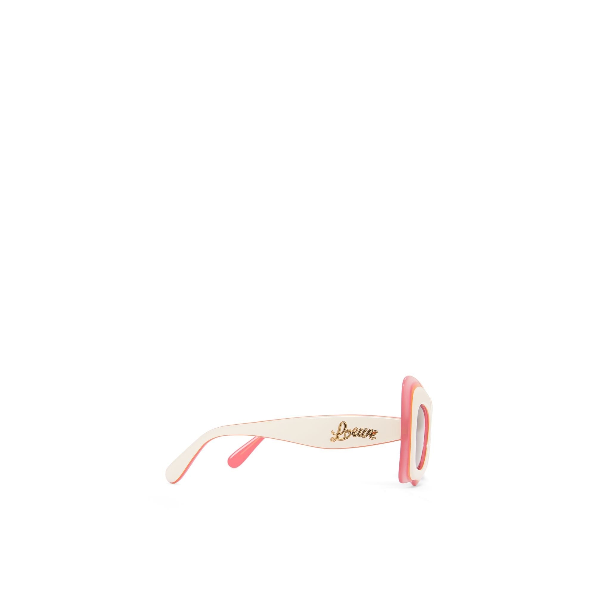 Women Multilayer Butterfly - White/Pink