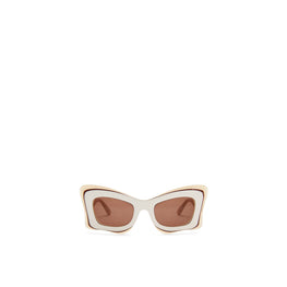 Women Multilayer Butterfly - White/Beige