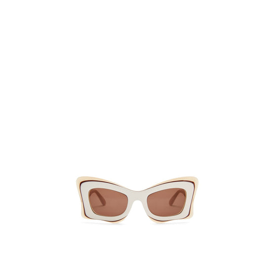 Women Multilayer Butterfly - White/Beige