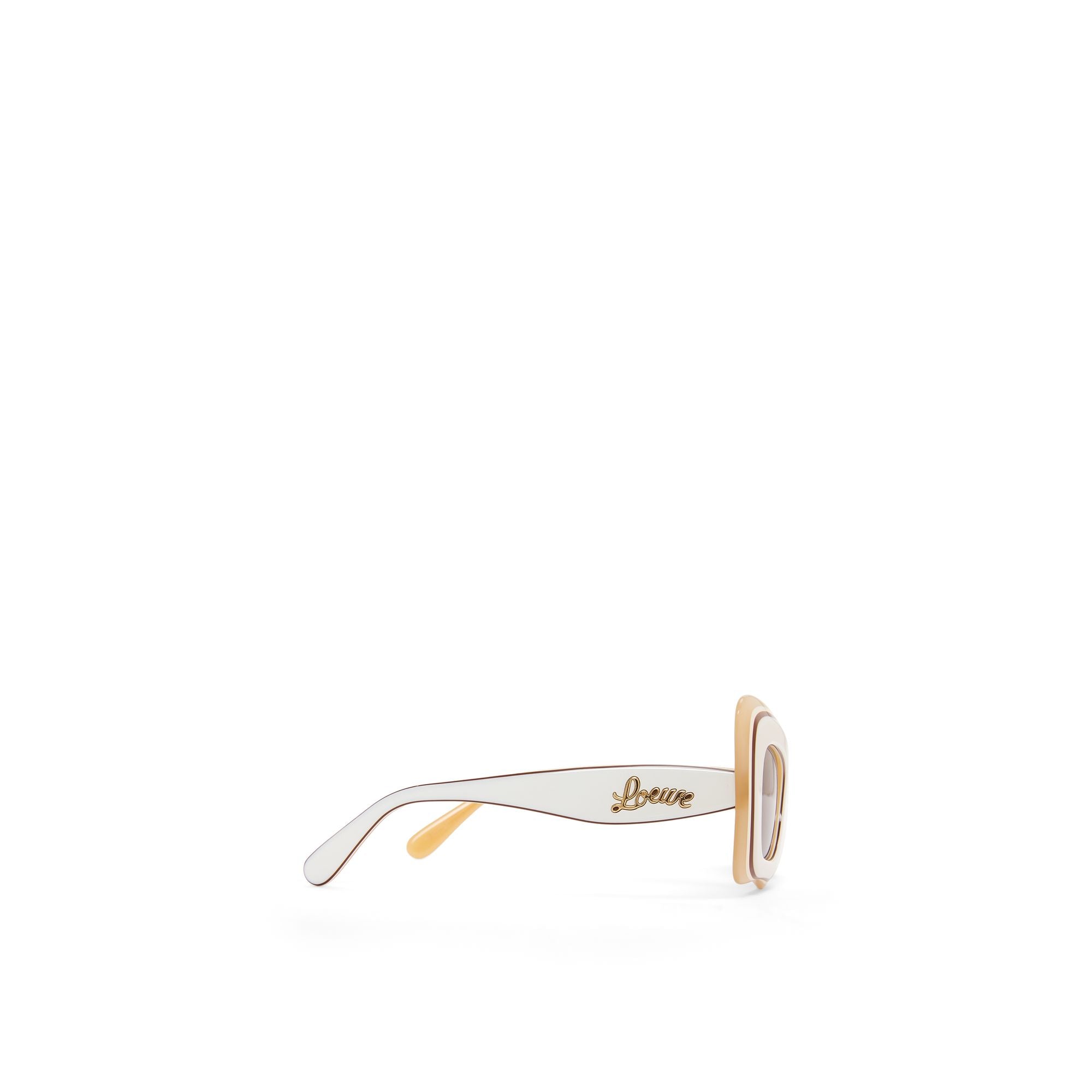Women Multilayer Butterfly - White/Beige