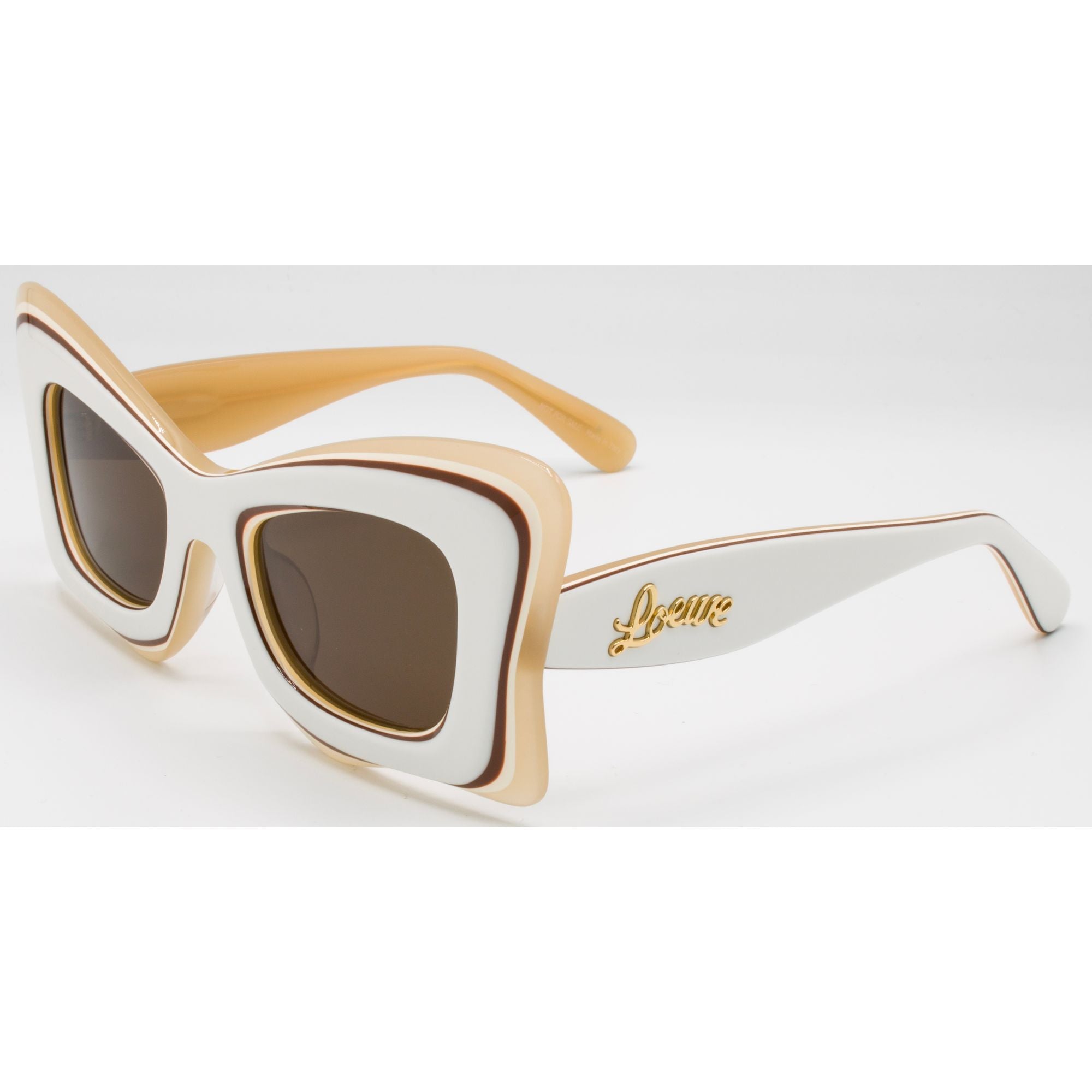 Women Multilayer Butterfly - White/Beige