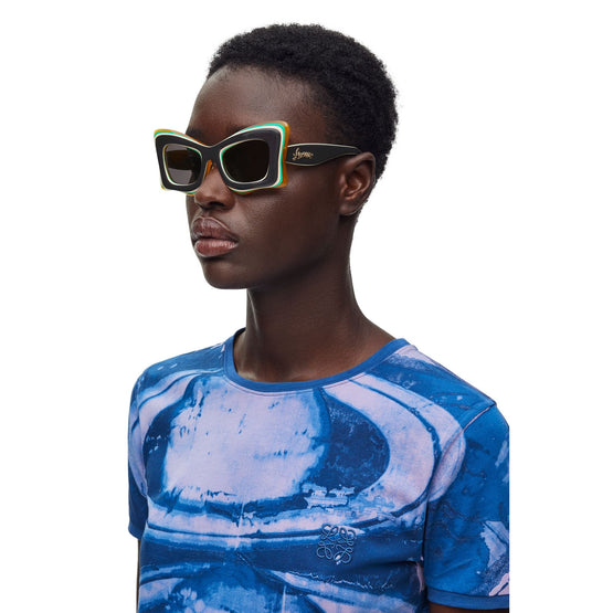 Women Multilayer Butterfly - Multicolor/Black