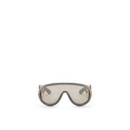 Women Wave Mask - Black Holographic