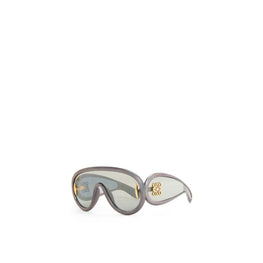 Women Wave Mask - Black Holographic
