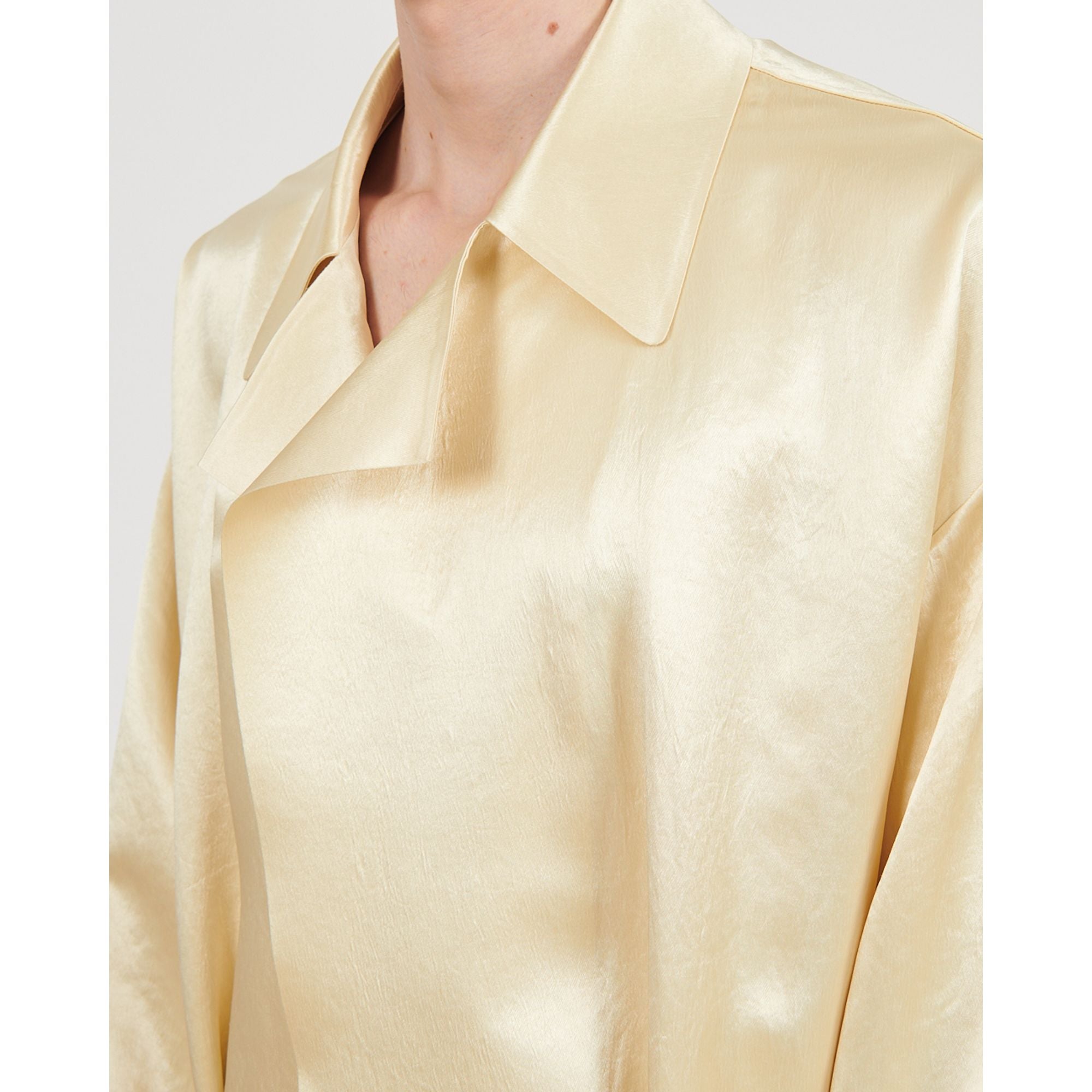 Men Trench Coat - Ecru