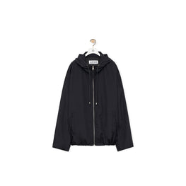 Men Hooded Jacket - Black