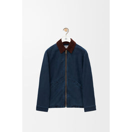 Men Jacket - Indigo Blue