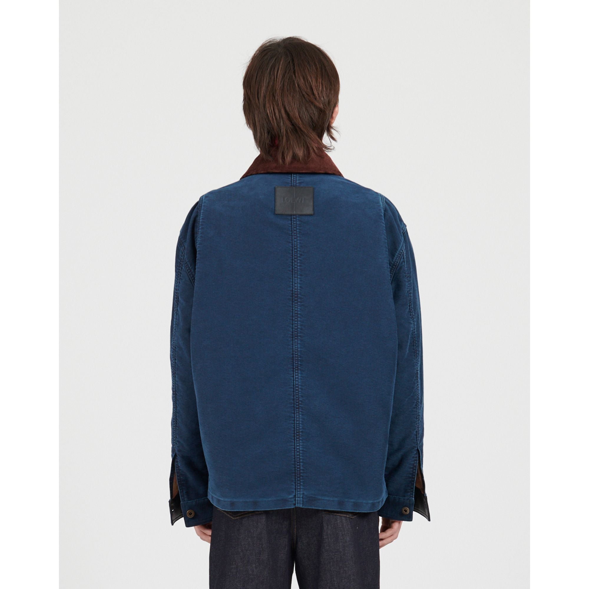 Men Jacket - Indigo Blue