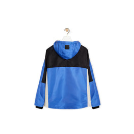 Men Colorblock Parka - Blue Klein