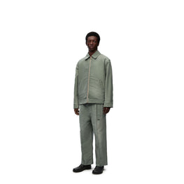 Men Bomber Jacket - Solid Khaki Green
