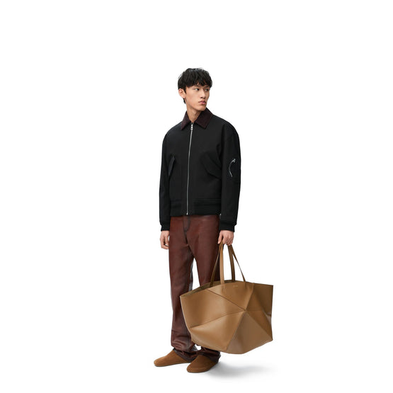 Men Bomber Jacket - Black