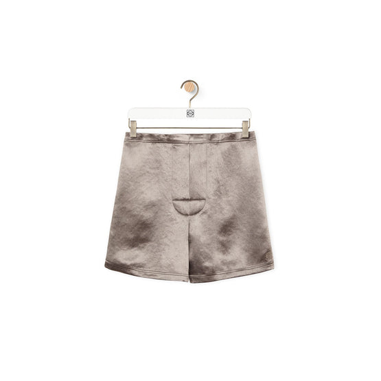 Men Anagram Shorts - Medium Grey