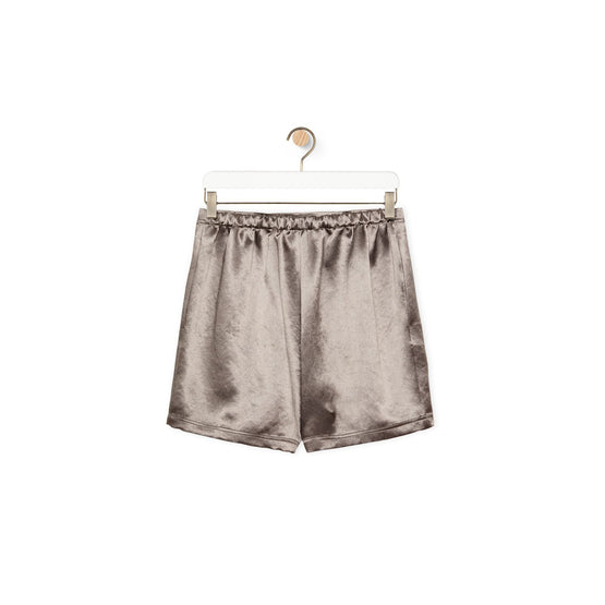 Men Anagram Shorts - Medium Grey