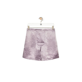 Men Anagram Shorts - Light Lilac