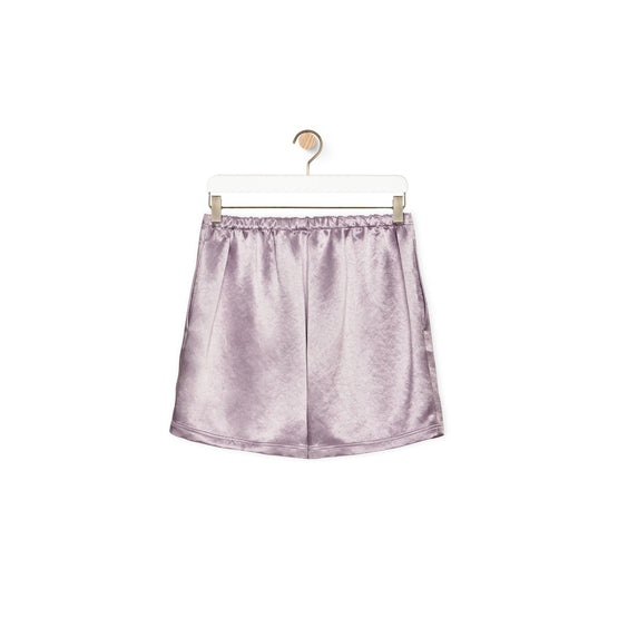 Men Anagram Shorts - Light Lilac