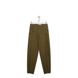 Men Cargo Trousers - Tea Dust Glaze