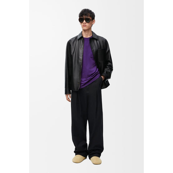 Men Low Crotch Trousers Af - Black