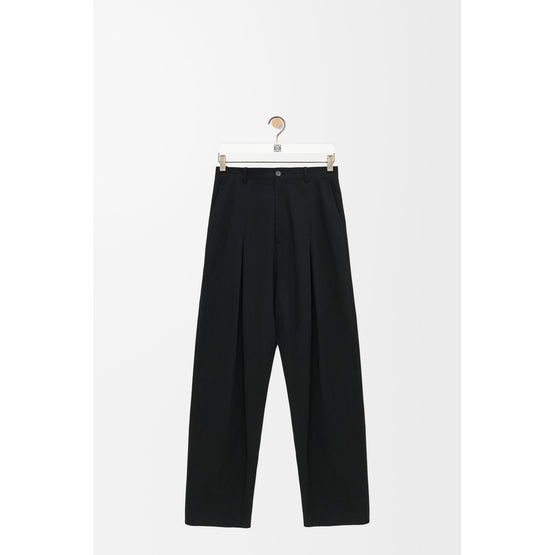 Men Low Crotch Trousers Af - Black