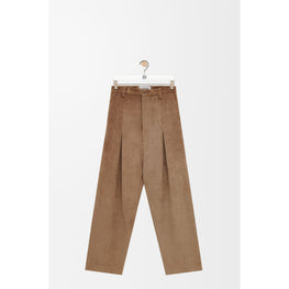 Men Low Crotch Trousers Af - Light Caramel