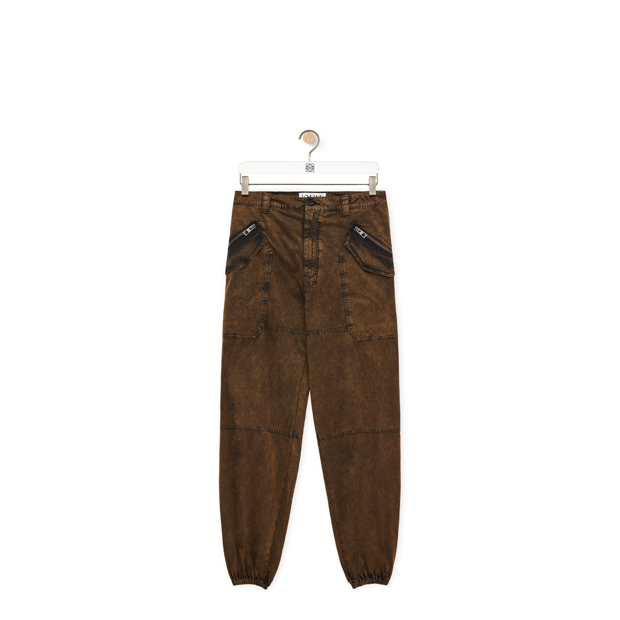 Men Cargo Trousers Af - Moss