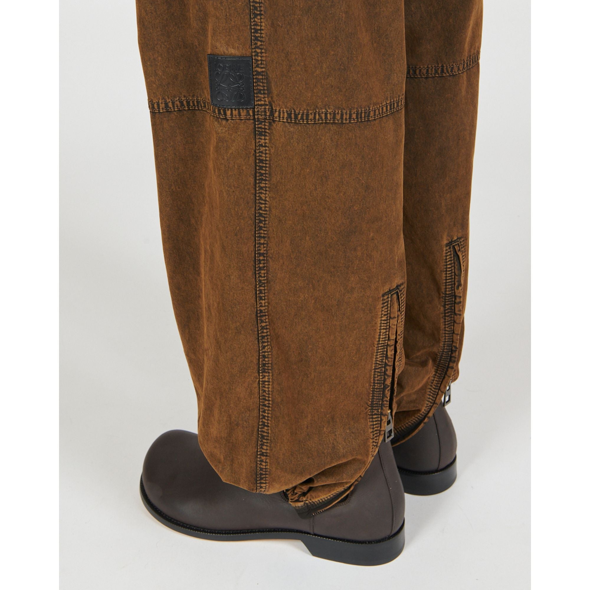 Men Cargo Trousers Af - Moss