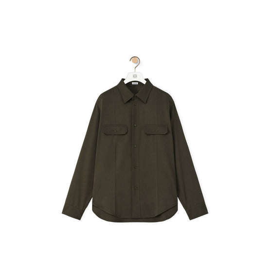 Men Shirt - Vintage Khaki