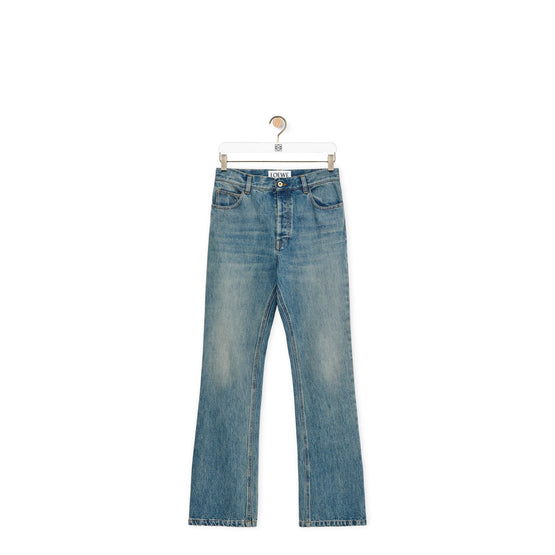 Men Bootleg Jeans Af - Washed Denim