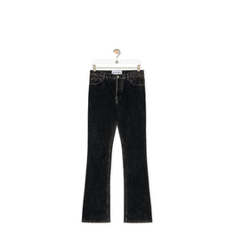 Men Bootleg Jeans Af - Black