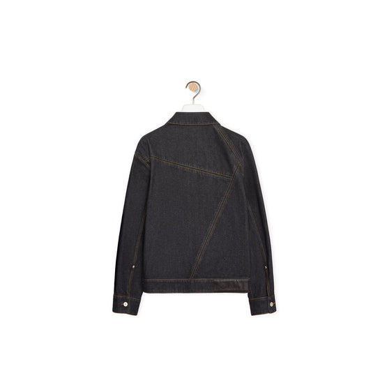 Men Puzzle Jacket - Medium Grey
