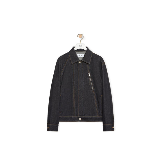 Men Puzzle Jacket - Medium Grey