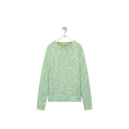 Men Sweater - Blue/Green/White