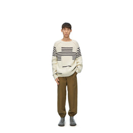 Men Sweater - Off-White/Navy