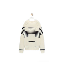 Men Sweater - Off-White/Navy