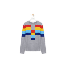 Men Sweater - Grey/Multicolour