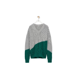 Men Sweater - Grey/Green