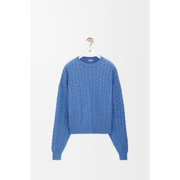 Men Sweater - Blue Melange
