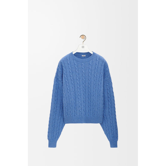 Men Sweater - Blue Melange